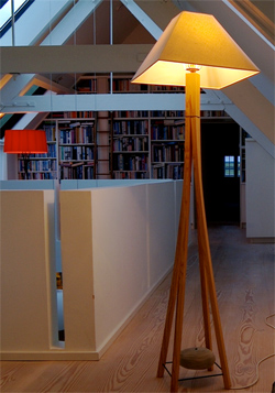 Helix lamp stand in ash for sale at &pound;325 - Please click here for more information.