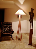 Helix Lamp stand in ash for sale at &pound;325 - Please click here for more information.